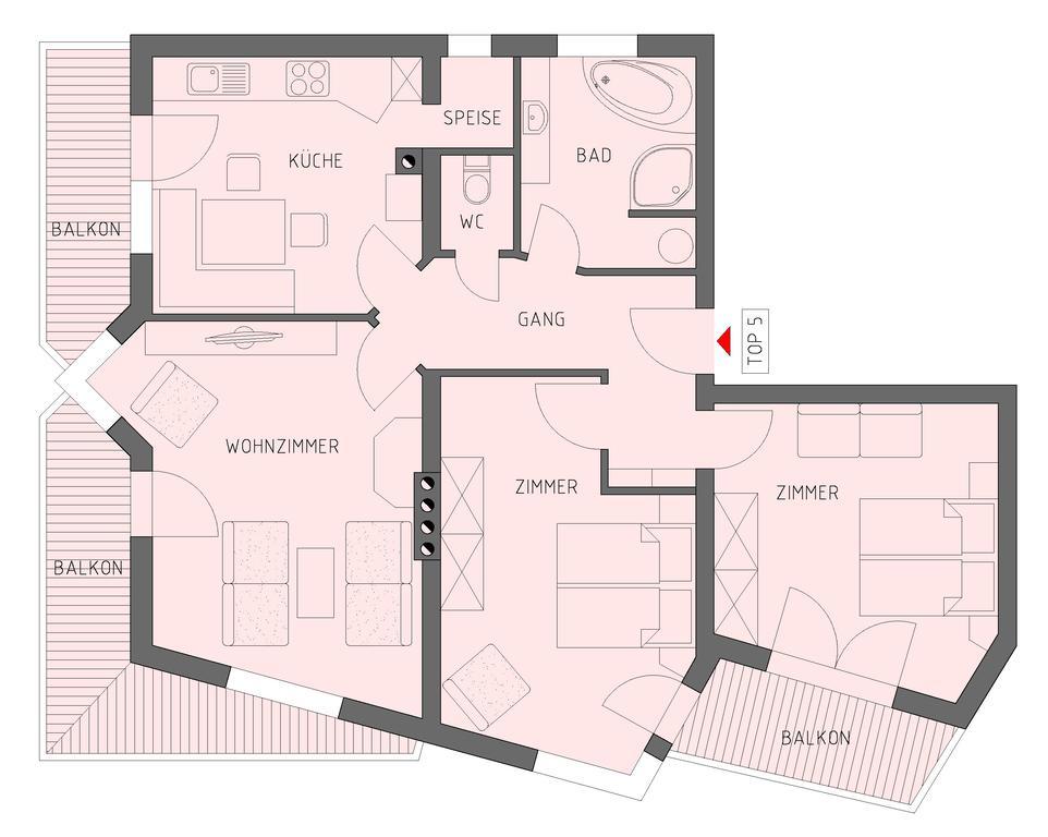 Ferienwohnung Optimal Kaltenbach Bagian luar foto